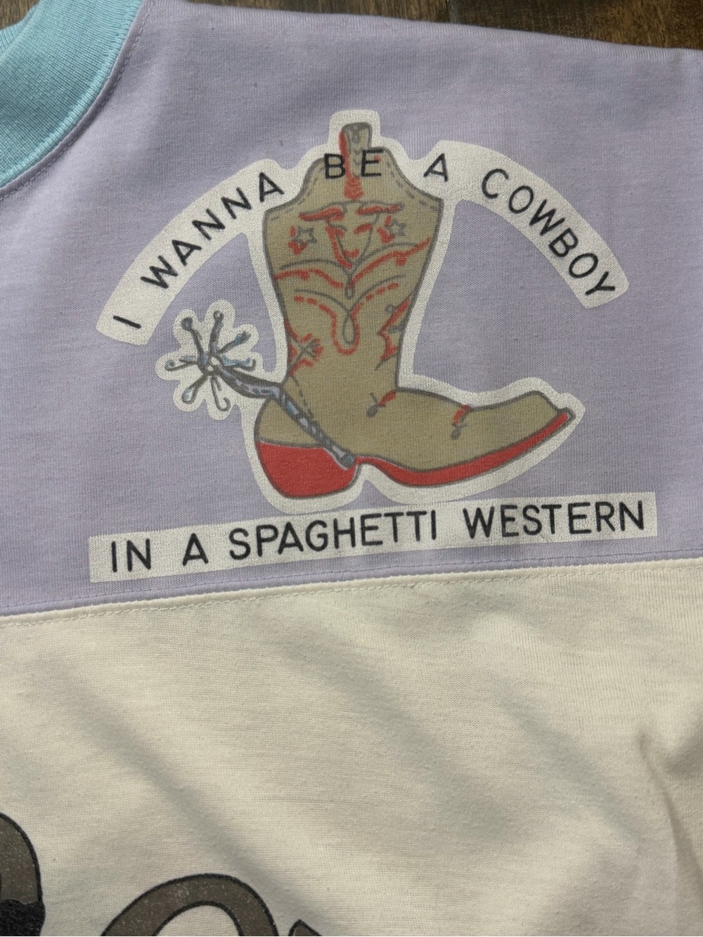 By Coastal American Spirit 1987 Cowboy Graphic Tee One Size Western Rodeo Retro - Picture 4 of 12